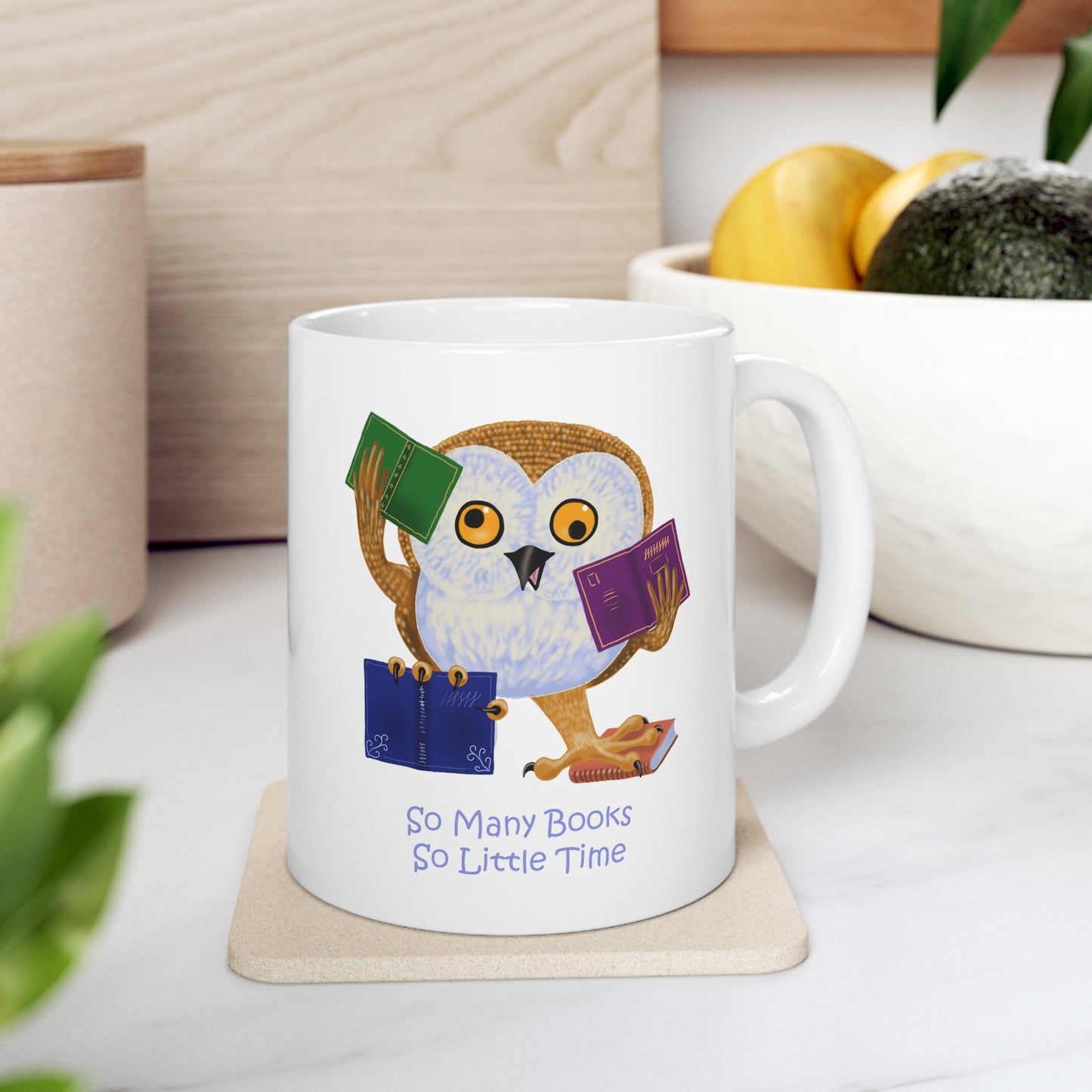 So Many Books So little Time Ceramic Mug 11oz