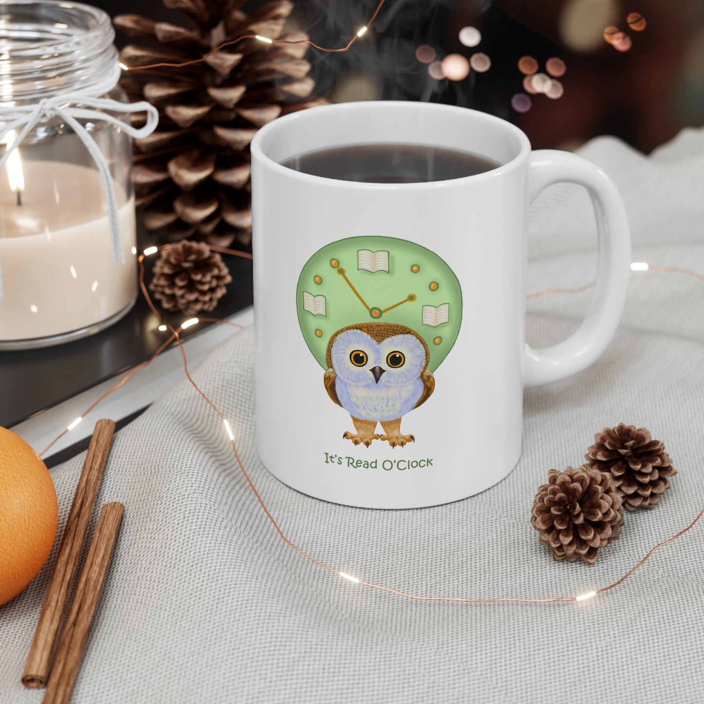 It’s Read O’Clock Ceramic Mug 11oz