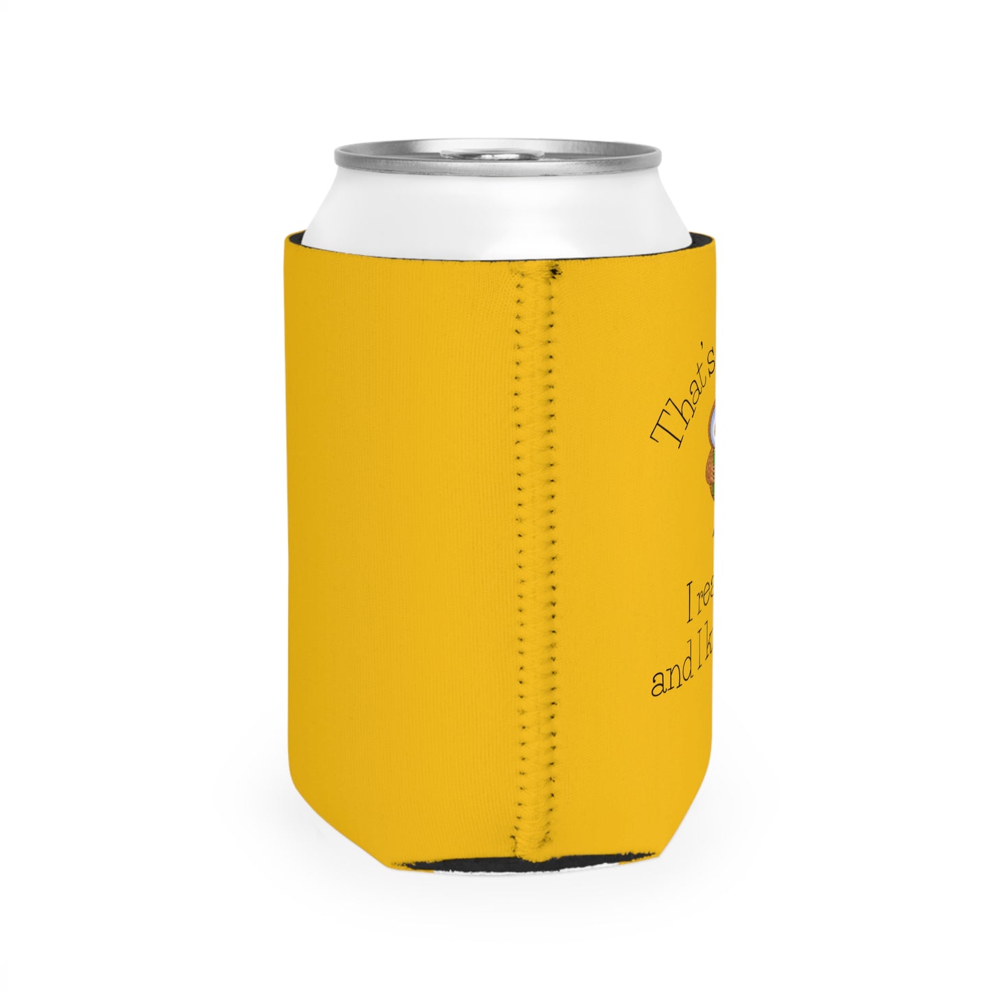 I Read Books and I Know Things Can Cooler Sleeve