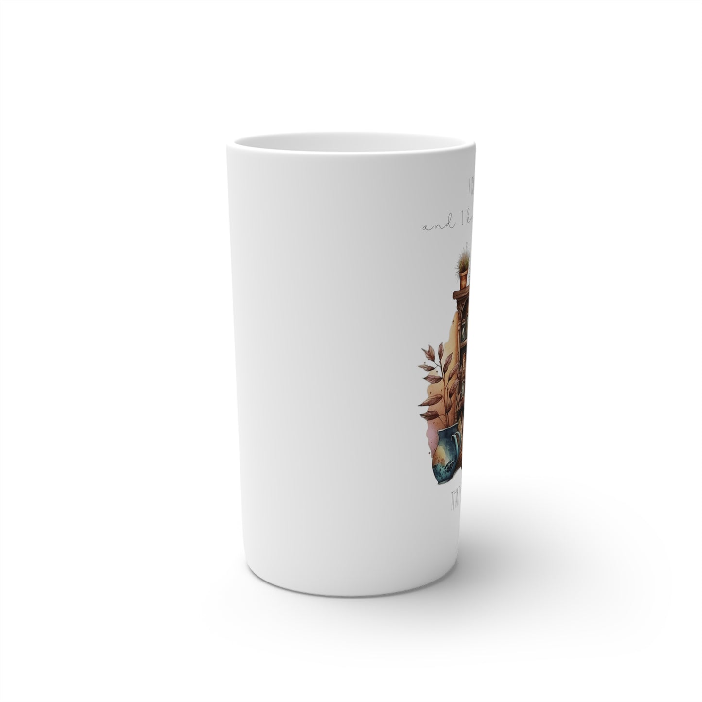 “I read books and I know things. That’s what I do.” Conical Coffee Mugs (3oz, 8oz, 12oz)