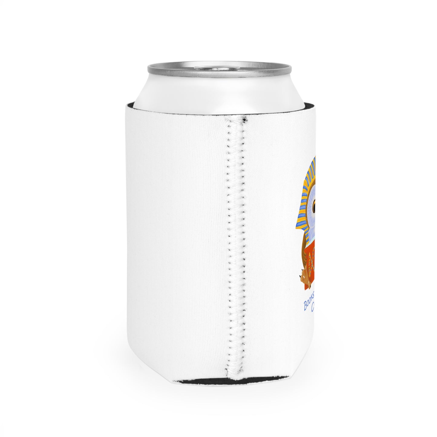 Books make history come alive Can Cooler Sleeve