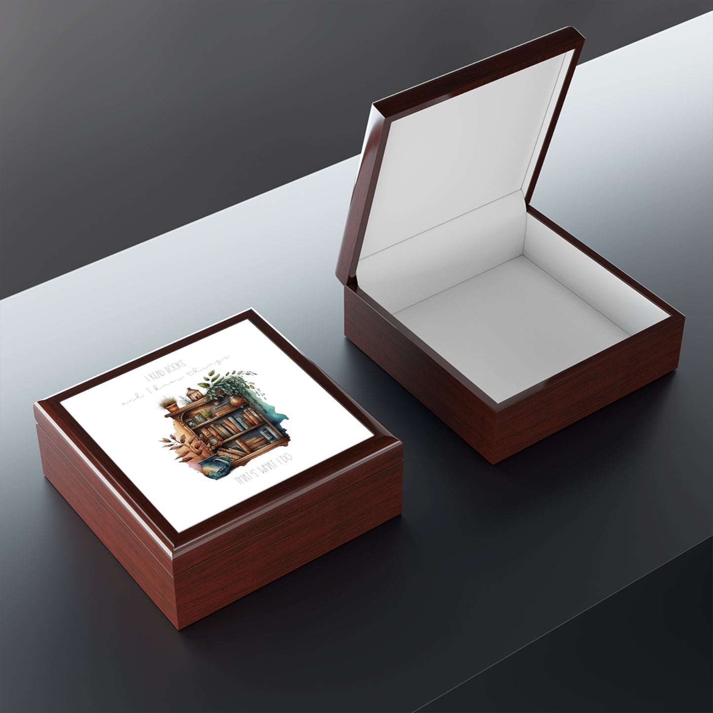 Jewelry Box ”I read books and I know things. That’s what I do.”
