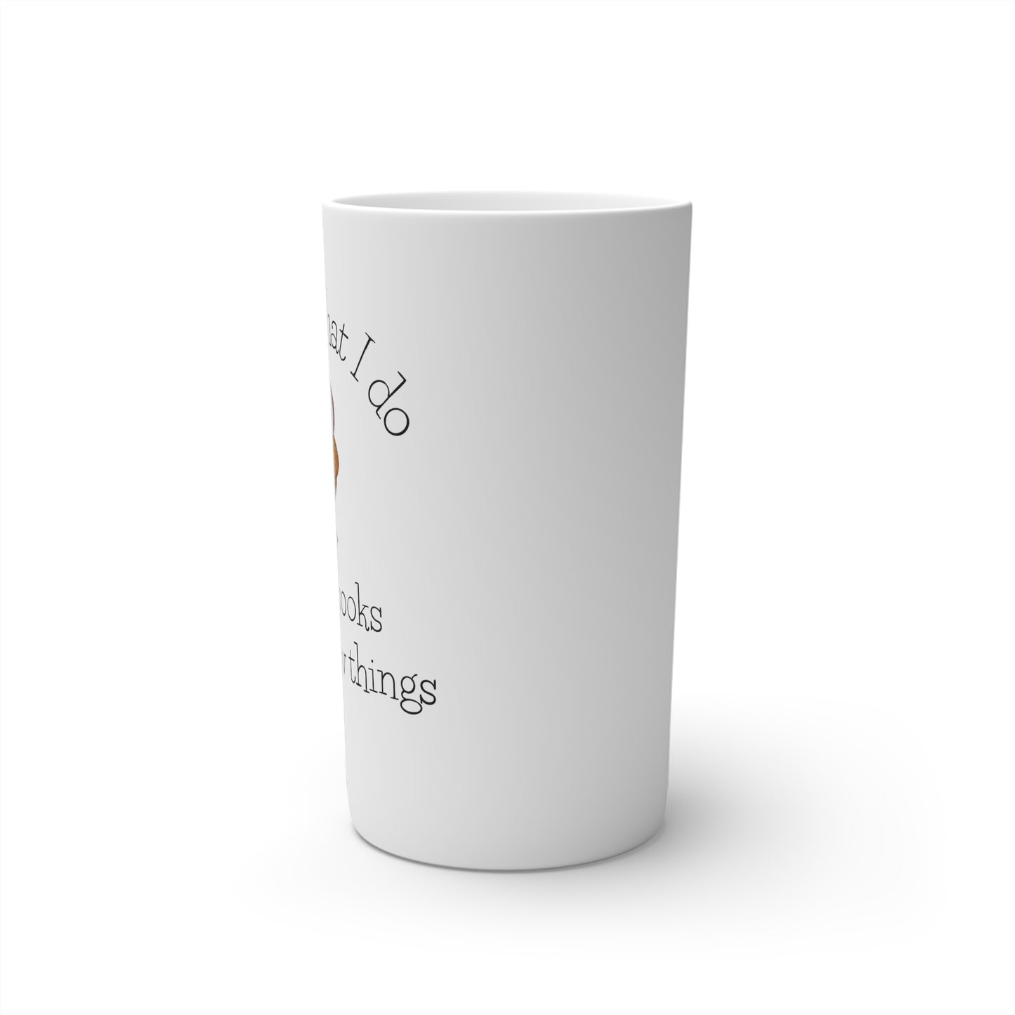 I Read Books and I know Things Conical Coffee Mugs (3oz, 8oz, 12oz)