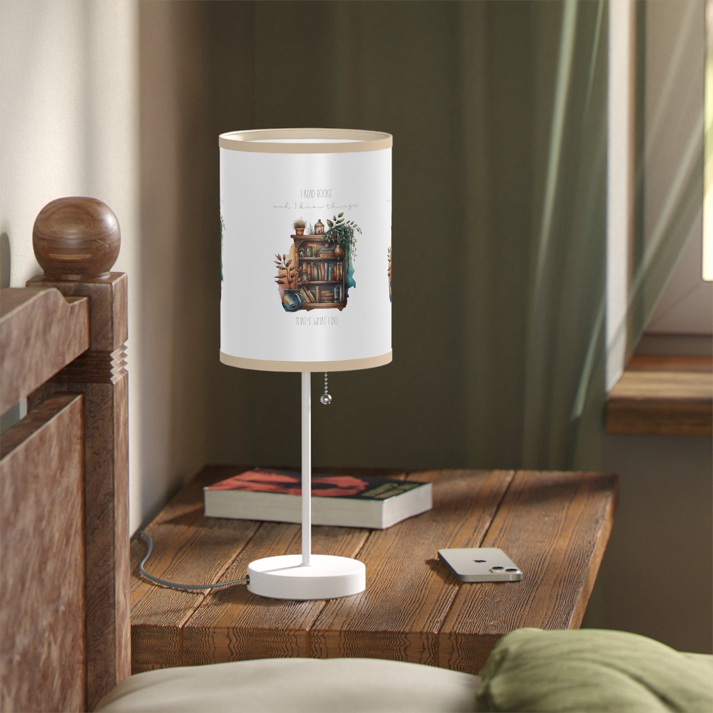 Lamp on a Stand, US|CA plug ”I read books and I know things. That’s what I do.”