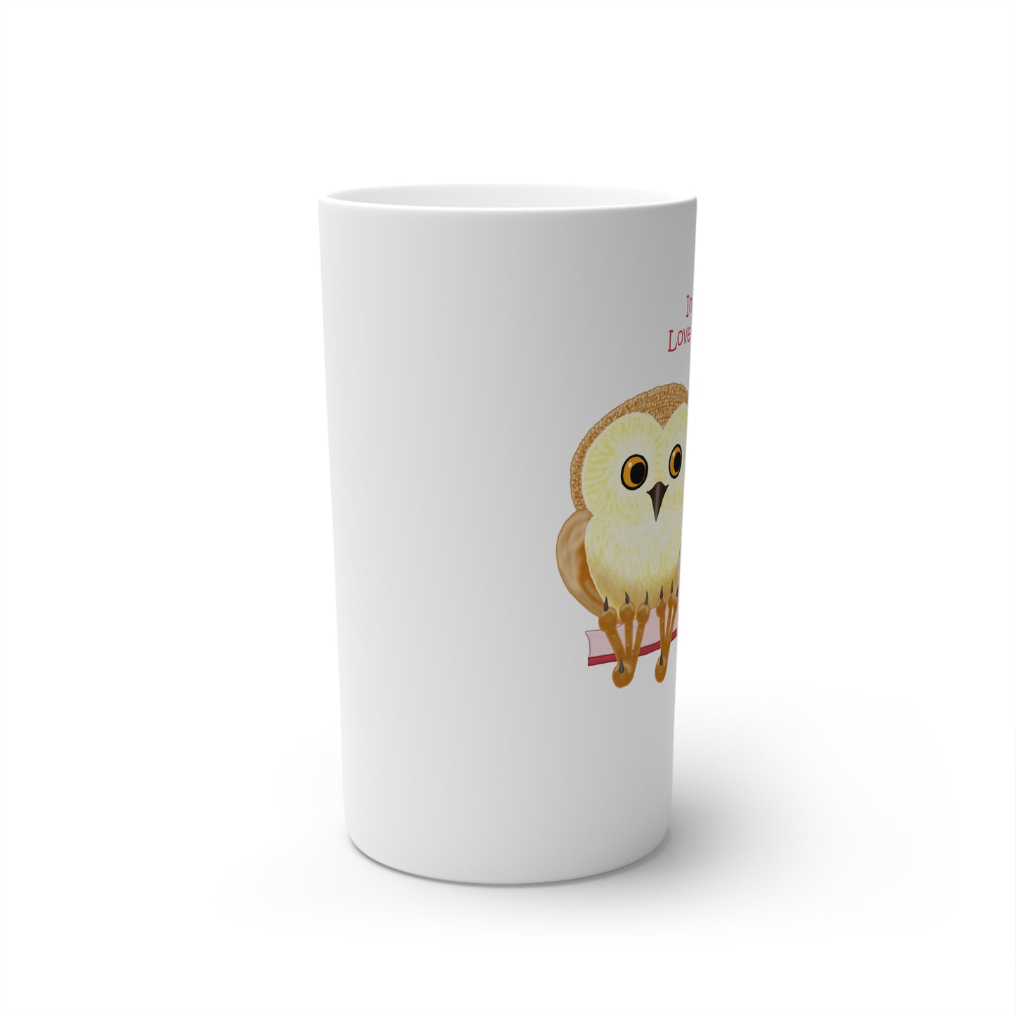 In Books Love Is Eternal Conical Coffee Mugs (3oz, 8oz, 12oz)