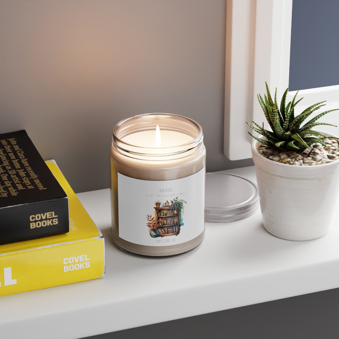 Scented Candles, 9oz ”I read books and I know things. That’s what I do.”