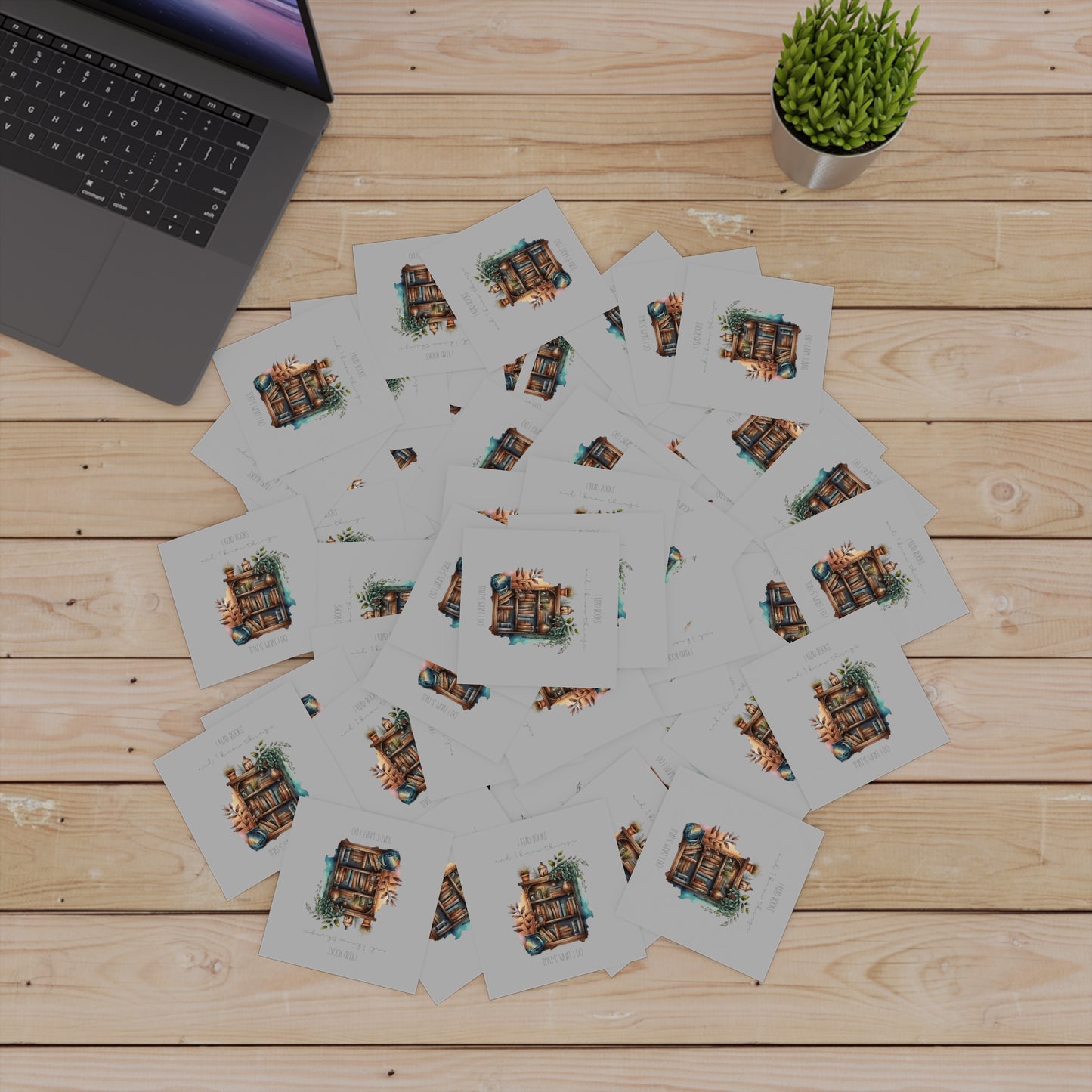 Laminate Stickers, Square