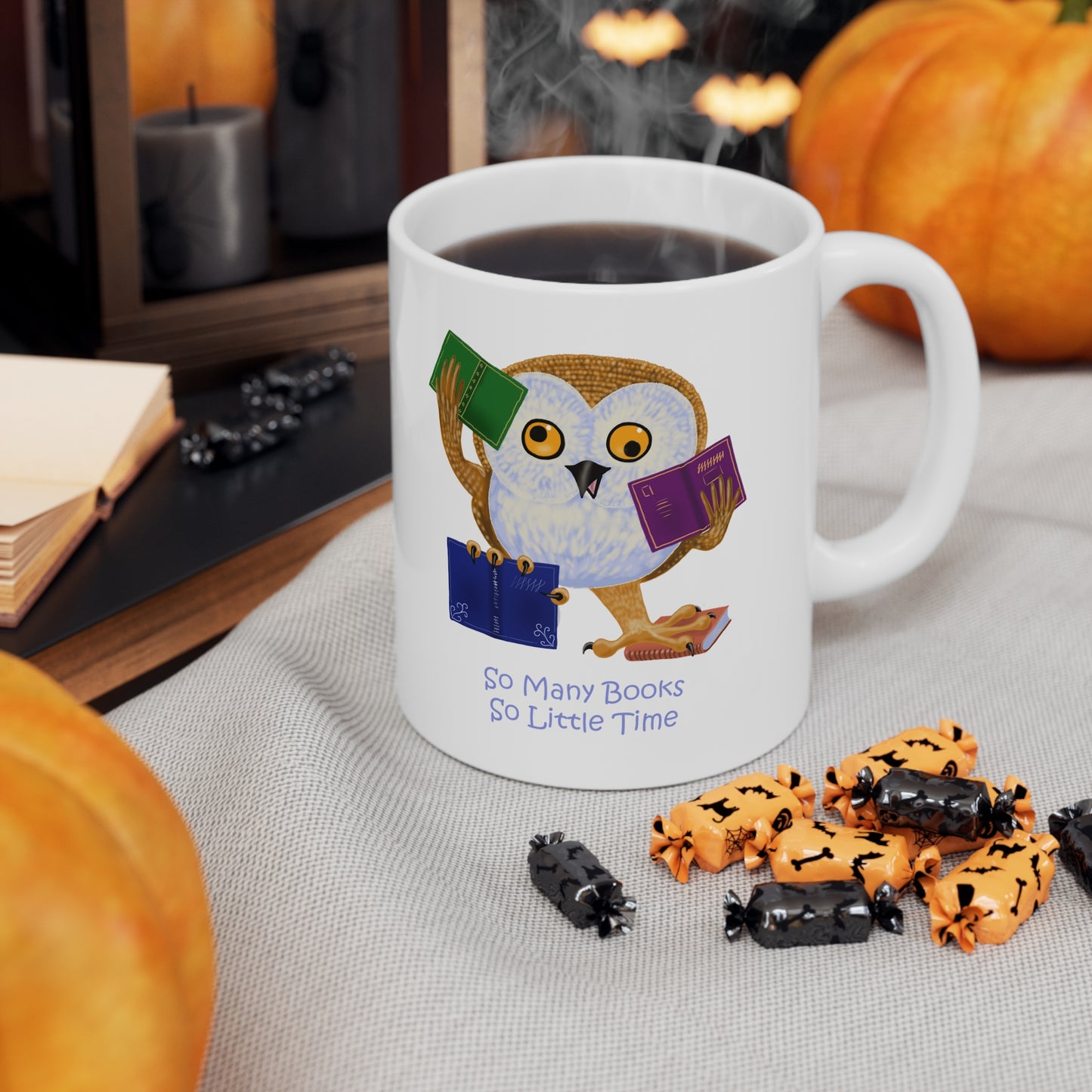 So Many Books So little Time Ceramic Mug 11oz