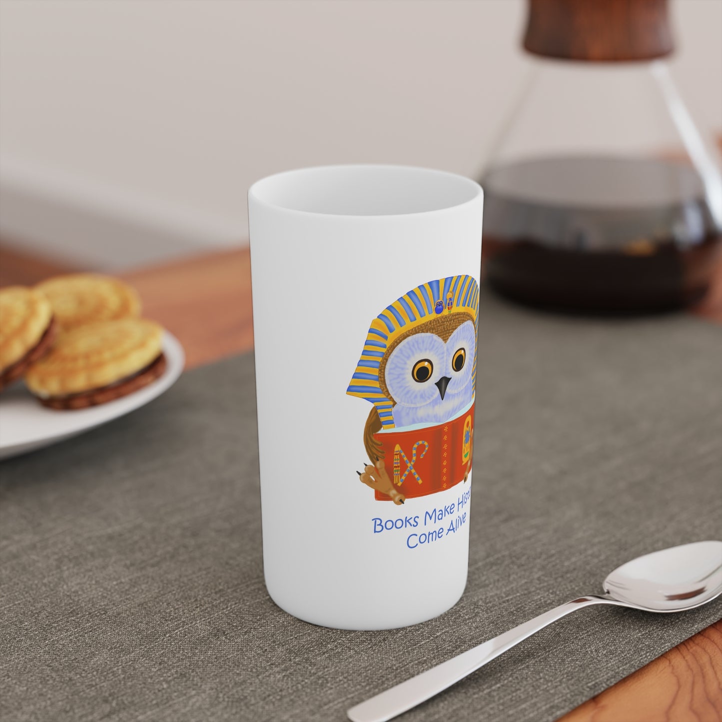 Books make history come alive Conical Coffee Mugs (3oz, 8oz, 12oz)