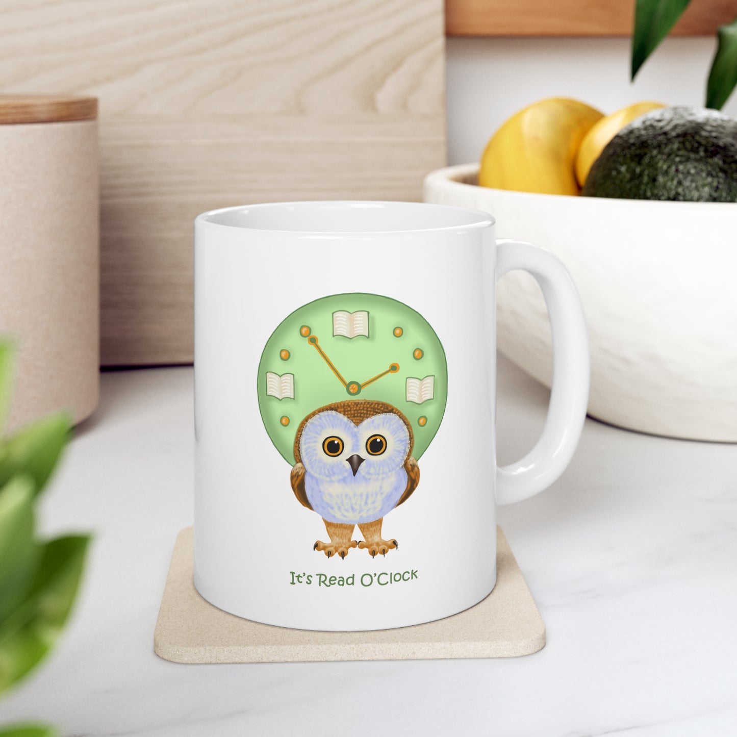 It’s Read O’Clock Ceramic Mug 11oz