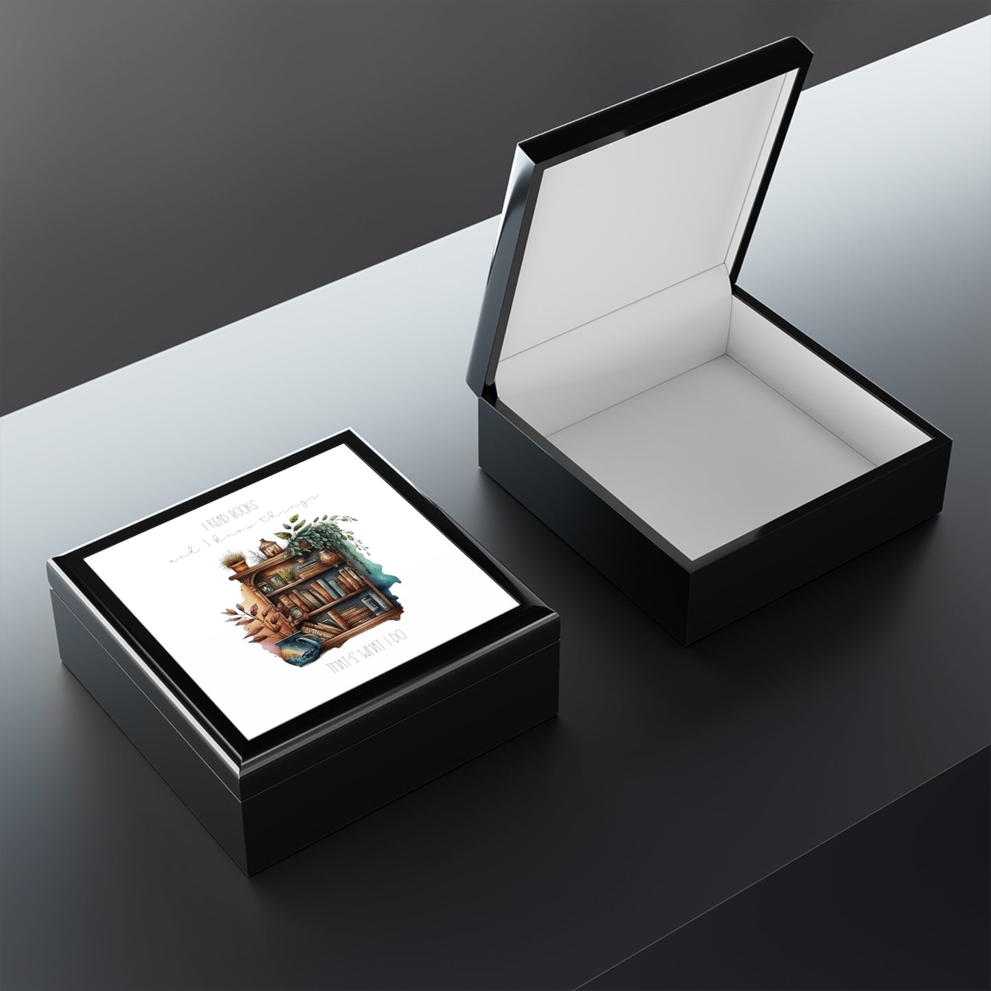 Jewelry Box ”I read books and I know things. That’s what I do.”