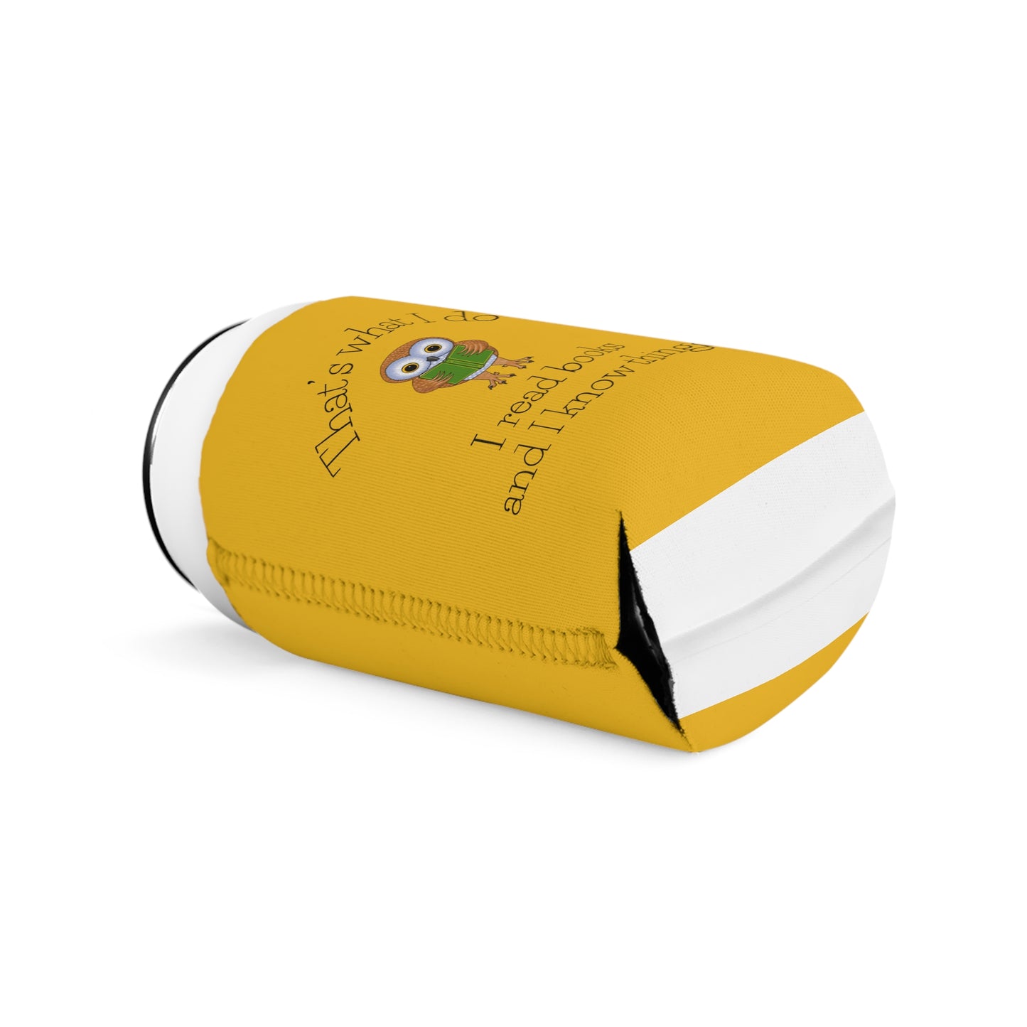 I Read Books and I Know Things Can Cooler Sleeve
