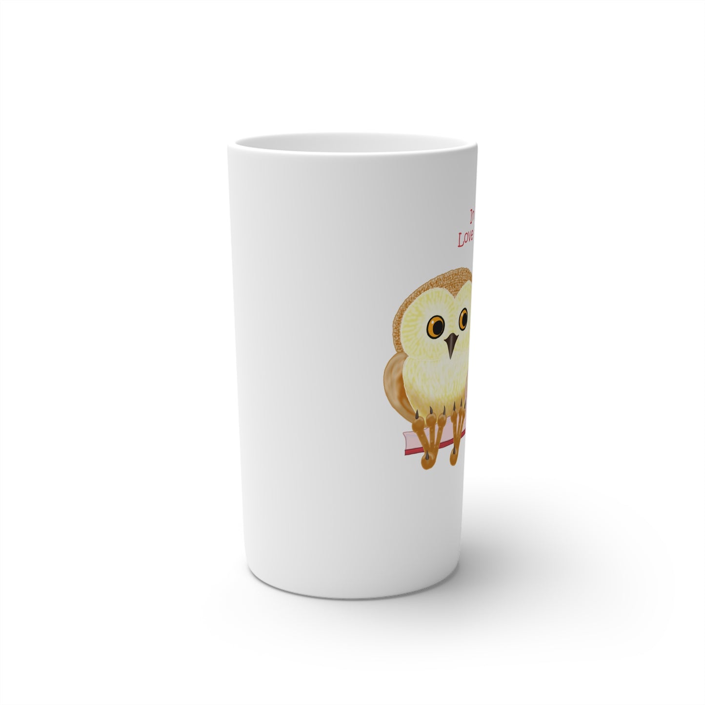 In Books Love Is Eternal Conical Coffee Mugs (3oz, 8oz, 12oz)