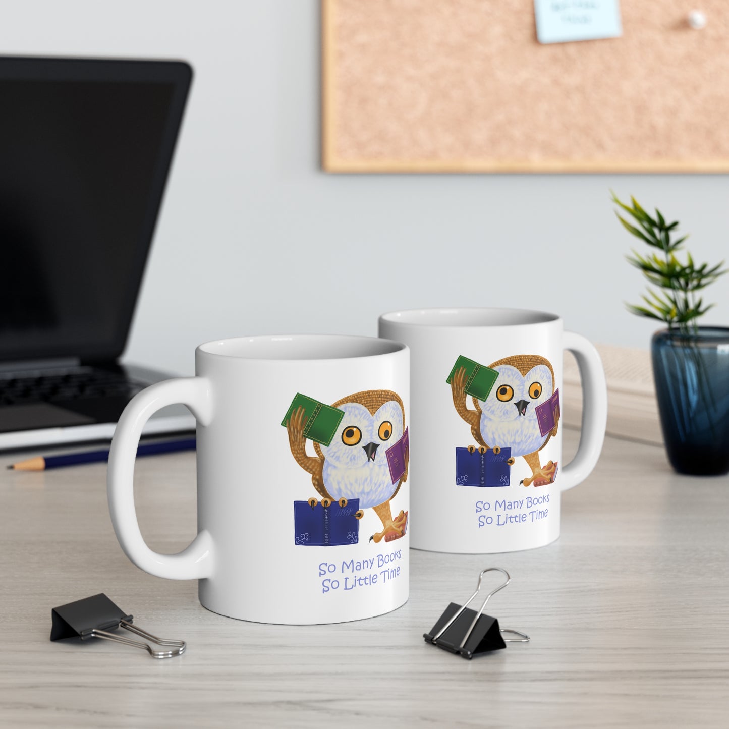 So Many Books So little Time Ceramic Mug 11oz