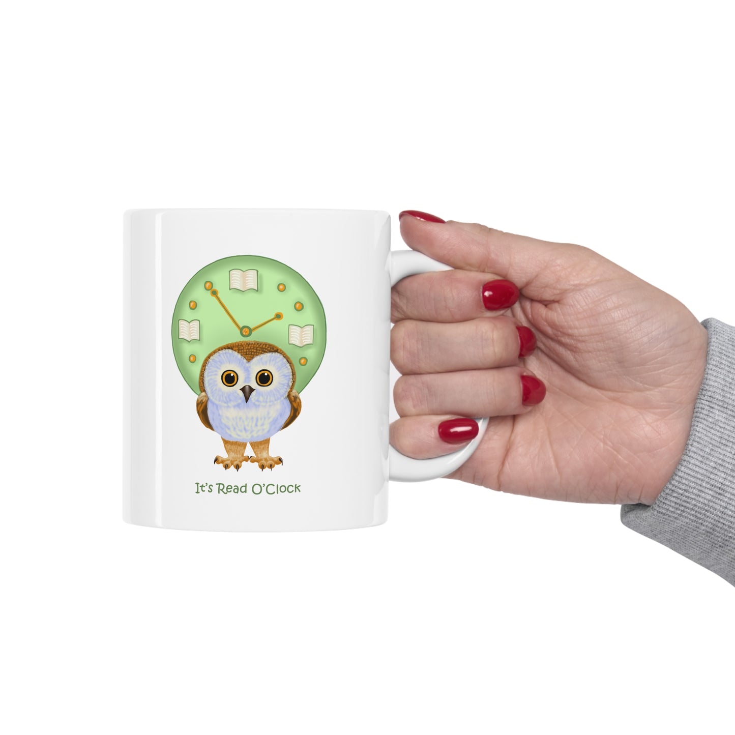 It’s Read O’Clock Ceramic Mug 11oz