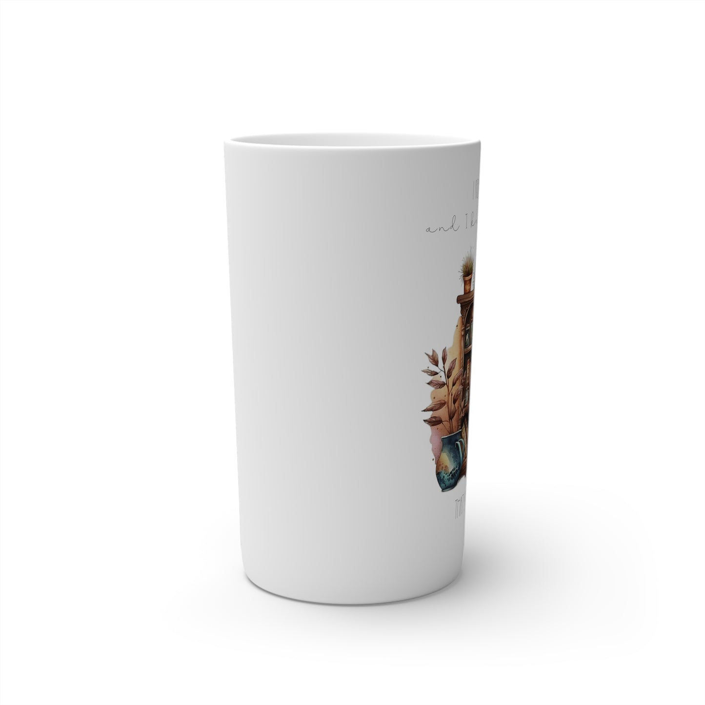 “I read books and I know things. That’s what I do.” Conical Coffee Mugs (3oz, 8oz, 12oz)