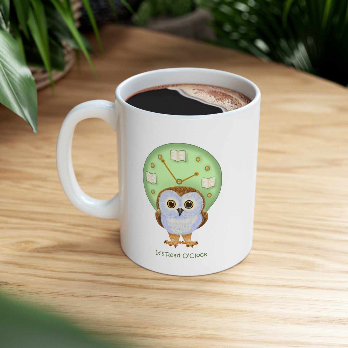 It’s Read O’Clock Ceramic Mug 11oz