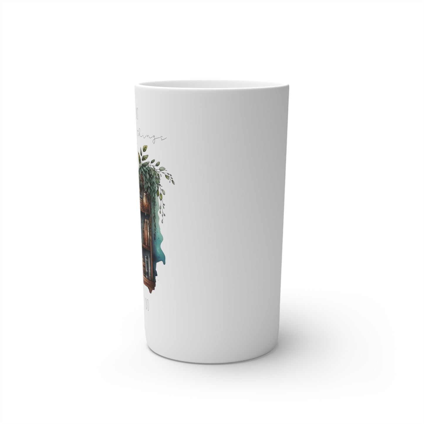 “I read books and I know things. That’s what I do.” Conical Coffee Mugs (3oz, 8oz, 12oz)