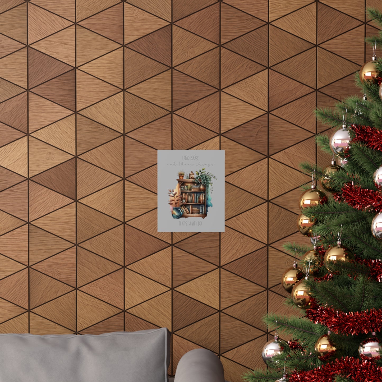 Premium Matte Vertical Posters “I read books and I know things. That’s what I do.”