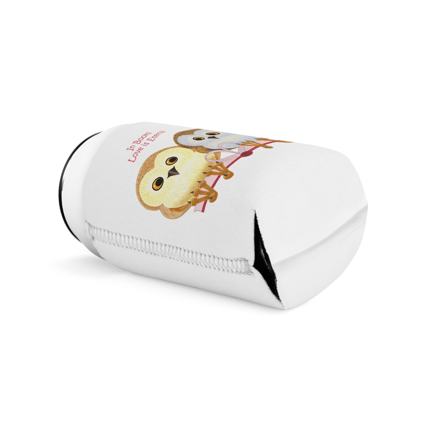 In Books Love Is Eternal Can Cooler Sleeve