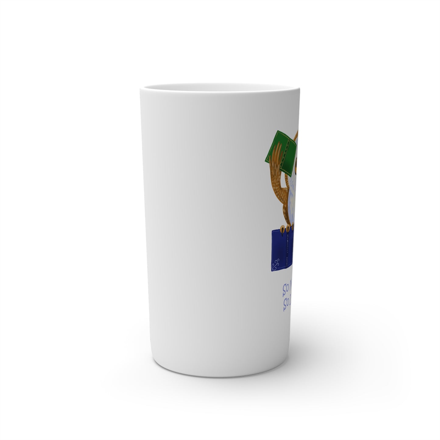 So Many Books So Little Time Conical Coffee Mugs (3oz, 8oz, 12oz)