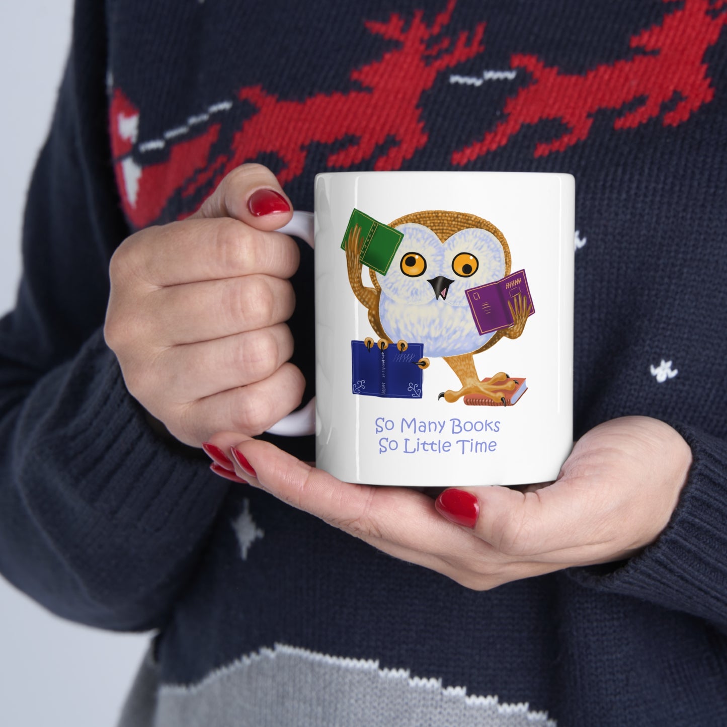 So Many Books So little Time Ceramic Mug 11oz