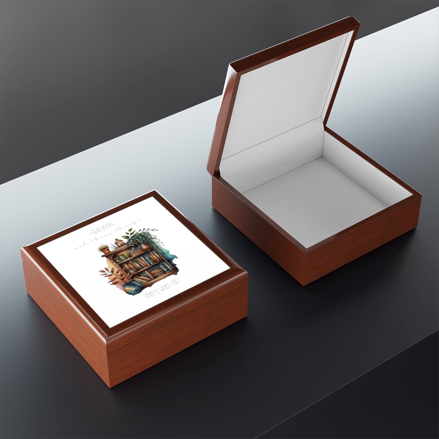 Jewelry Box ”I read books and I know things. That’s what I do.”