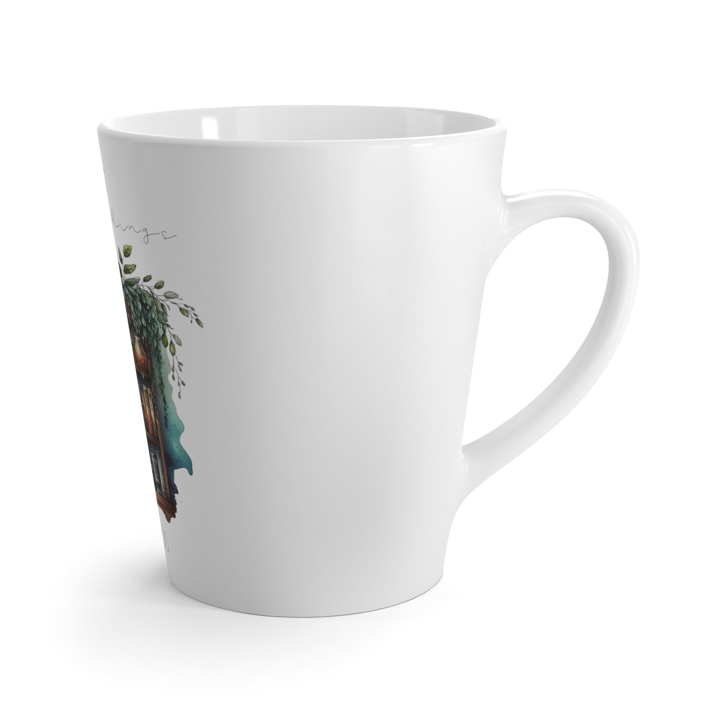 “I read books and I know Things. That’s what I do.” Latte Mug