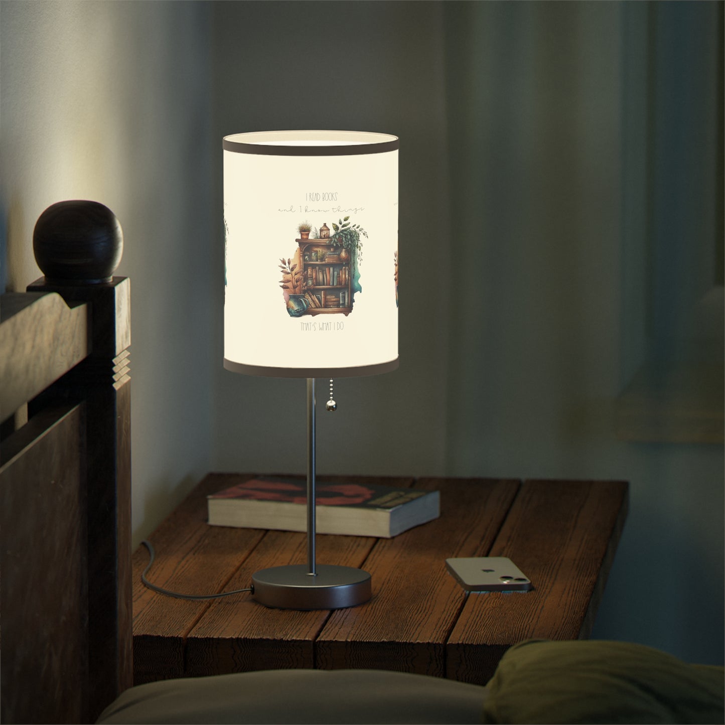 Lamp on a Stand, US|CA plug ”I read books and I know things. That’s what I do.”