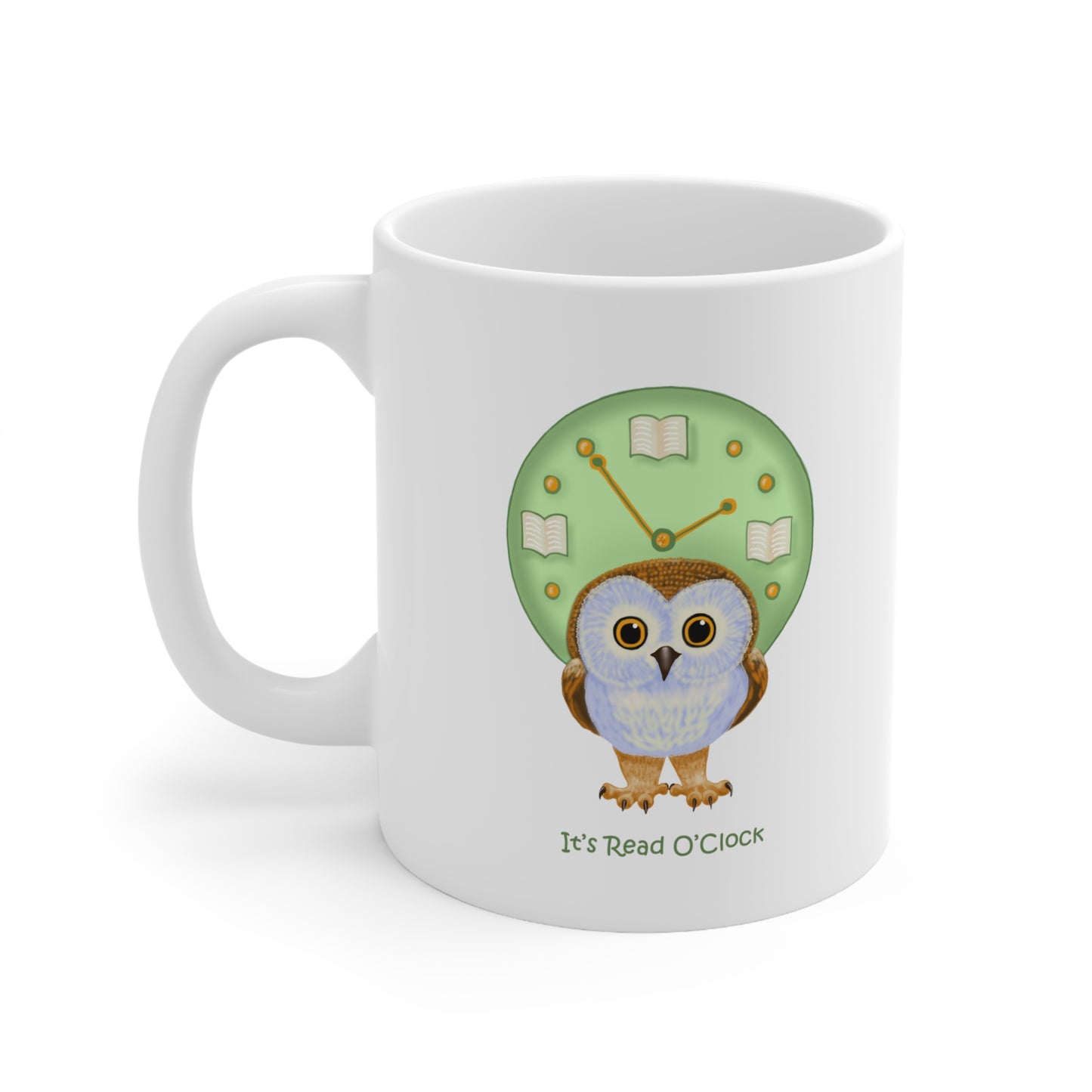 It’s Read O’Clock Ceramic Mug 11oz