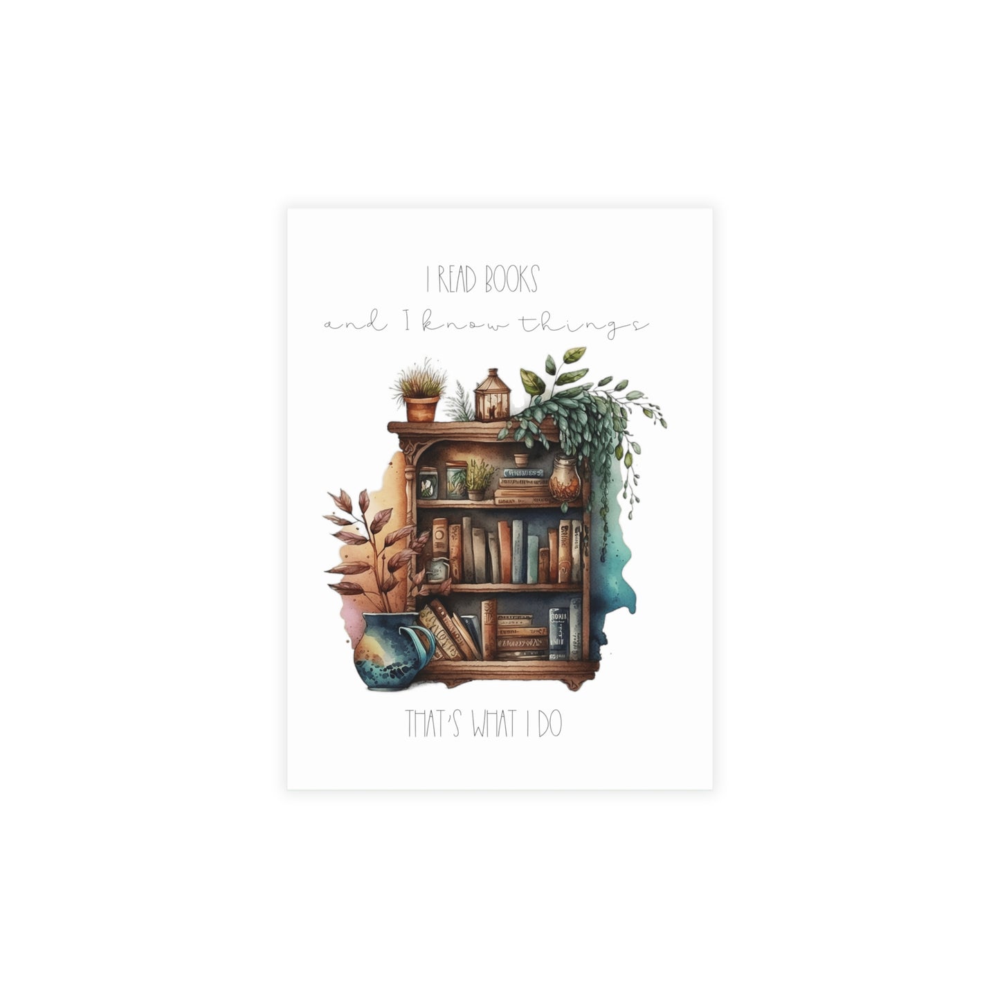 Postcard Bundles (envelopes included) “I read books and I know things. That’s what I do.”
