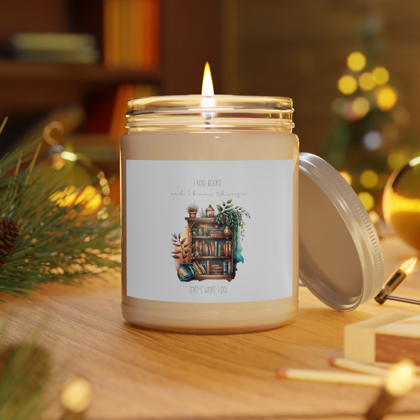 Scented Candles, 9oz ”I read books and I know things. That’s what I do.”