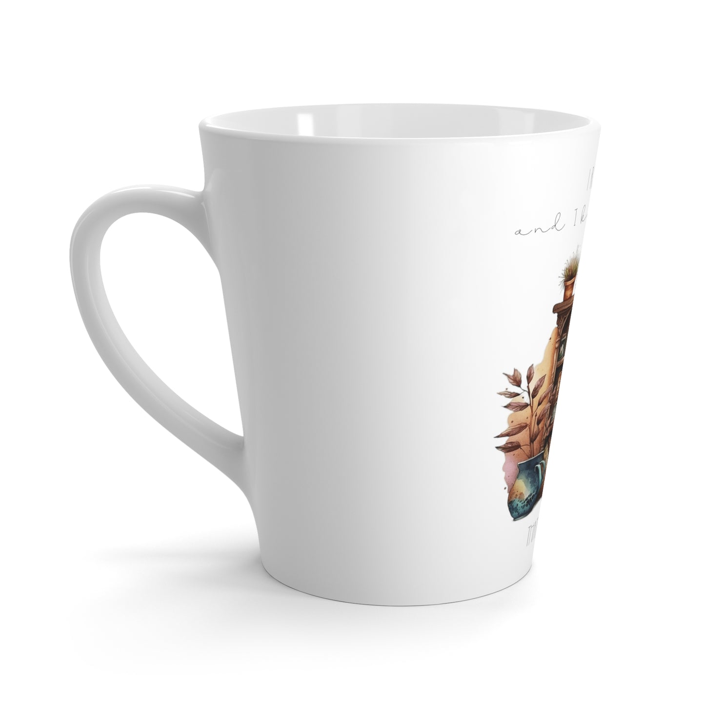 “I read books and I know Things. That’s what I do.” Latte Mug