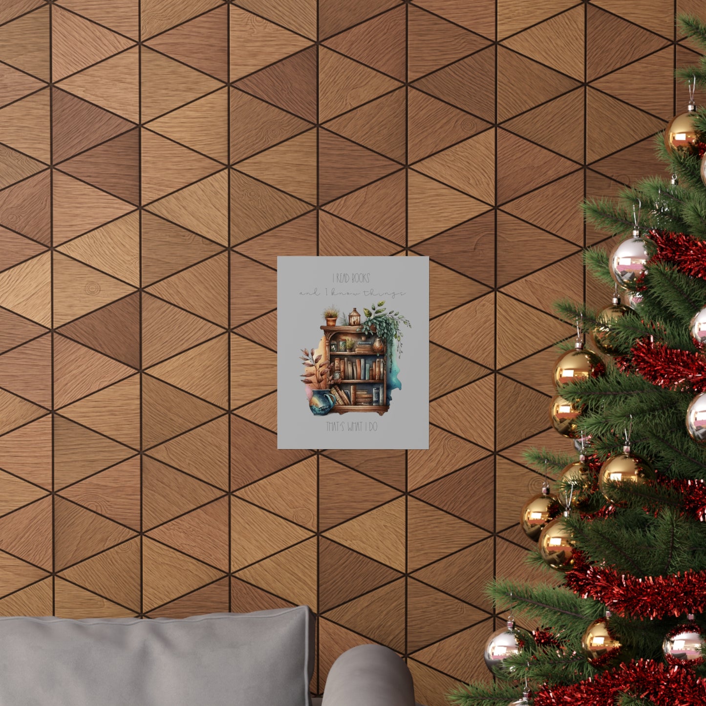 Premium Matte Vertical Posters “I read books and I know things. That’s what I do.”