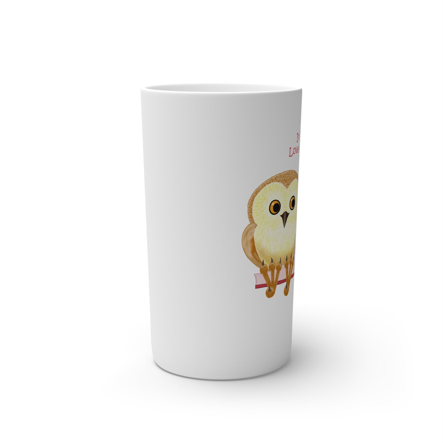 In Books Love Is Eternal Conical Coffee Mugs (3oz, 8oz, 12oz)