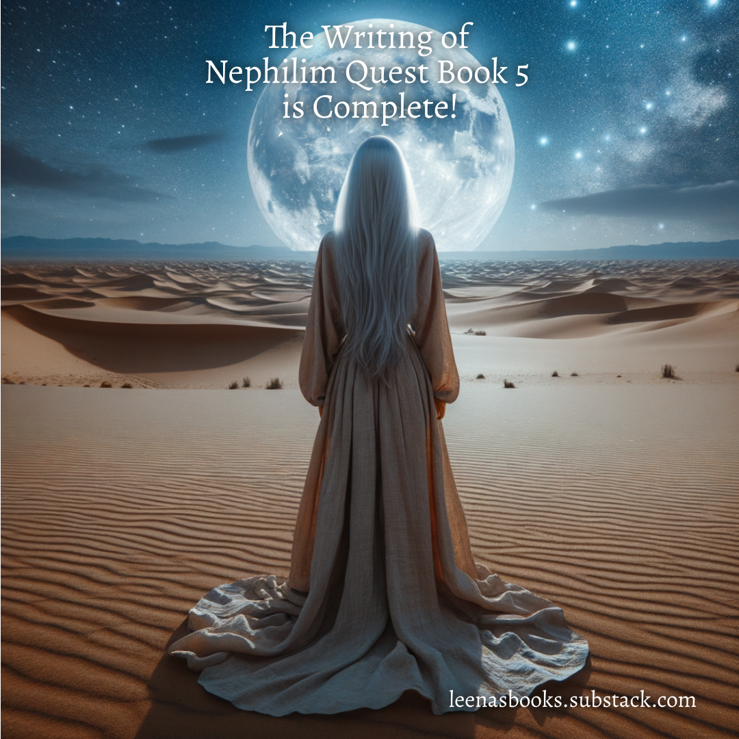 Exciting News: Nephilim Quest Book 5 is Written!