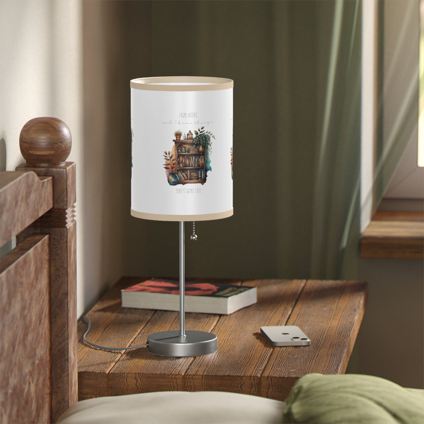 Lamp on a Stand, US|CA plug ”I read books and I know things. That’s what I do.”