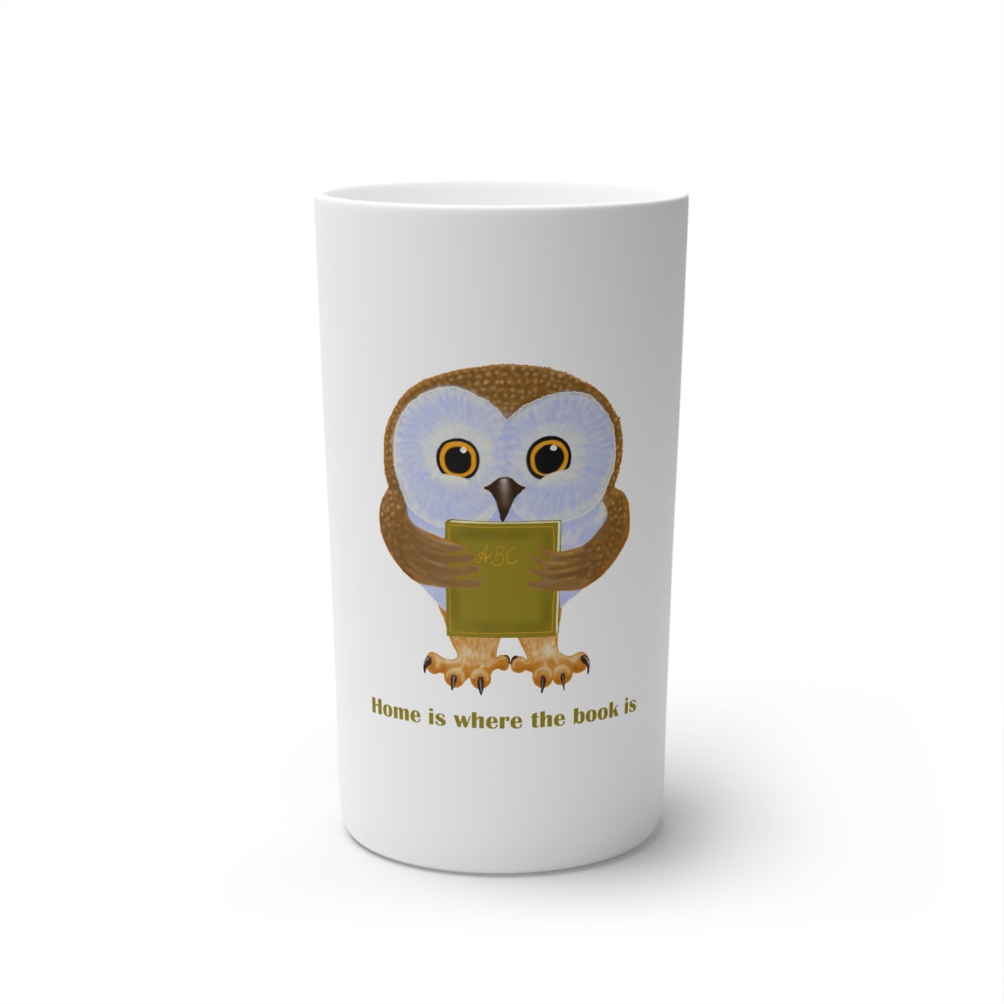 Home Is Where the Book Is Conical Coffee Mugs (3oz, 8oz, 12oz)