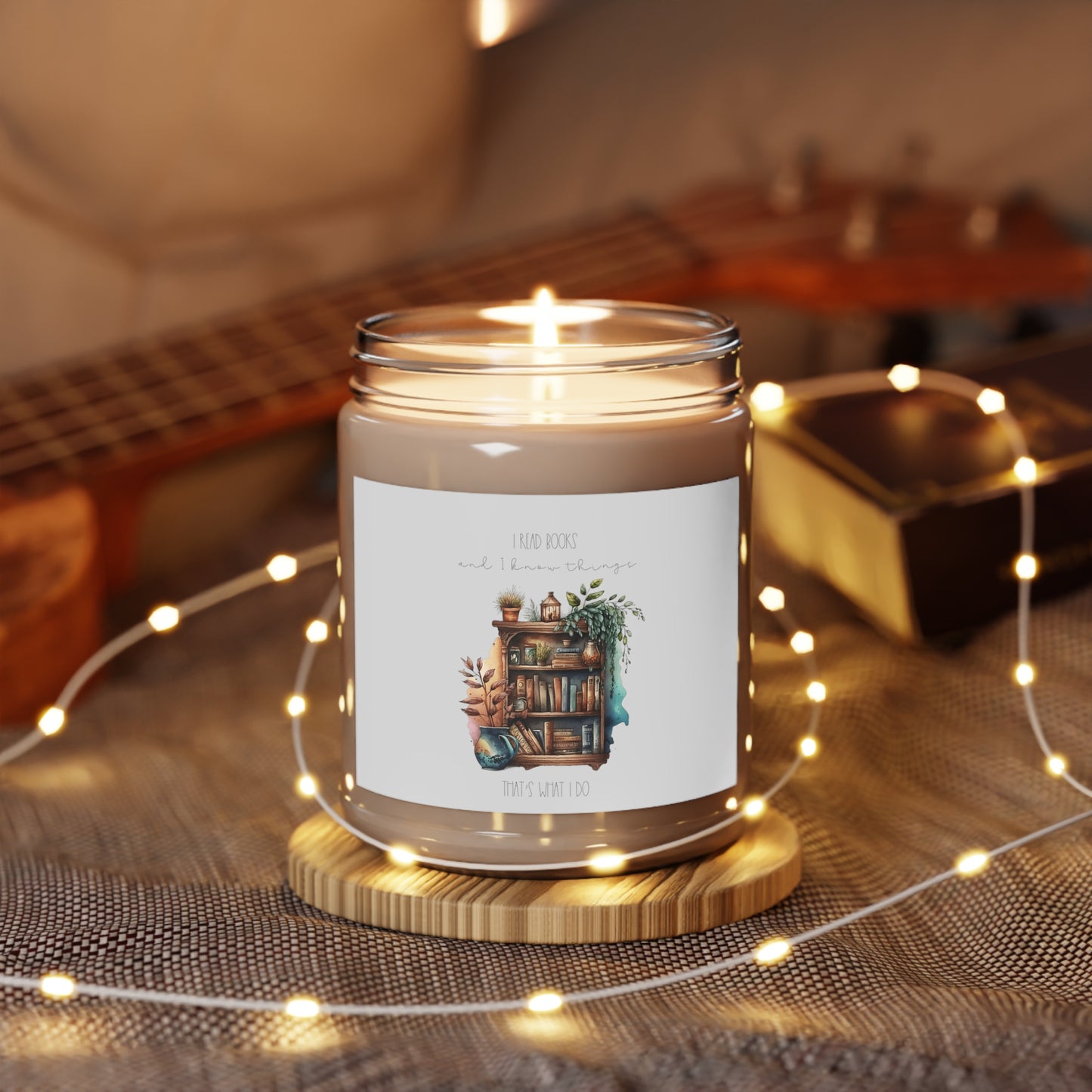 Scented Candles, 9oz ”I read books and I know things. That’s what I do.”