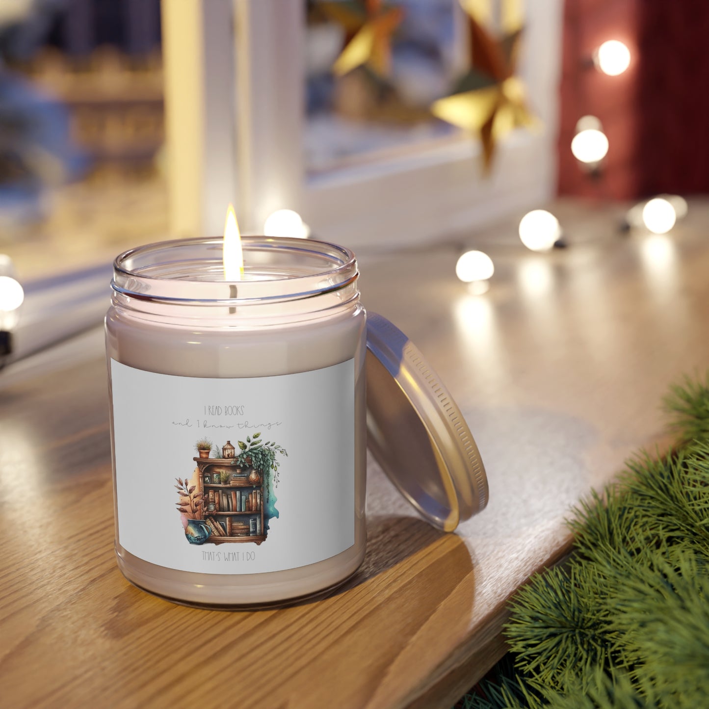 Scented Candles, 9oz ”I read books and I know things. That’s what I do.”